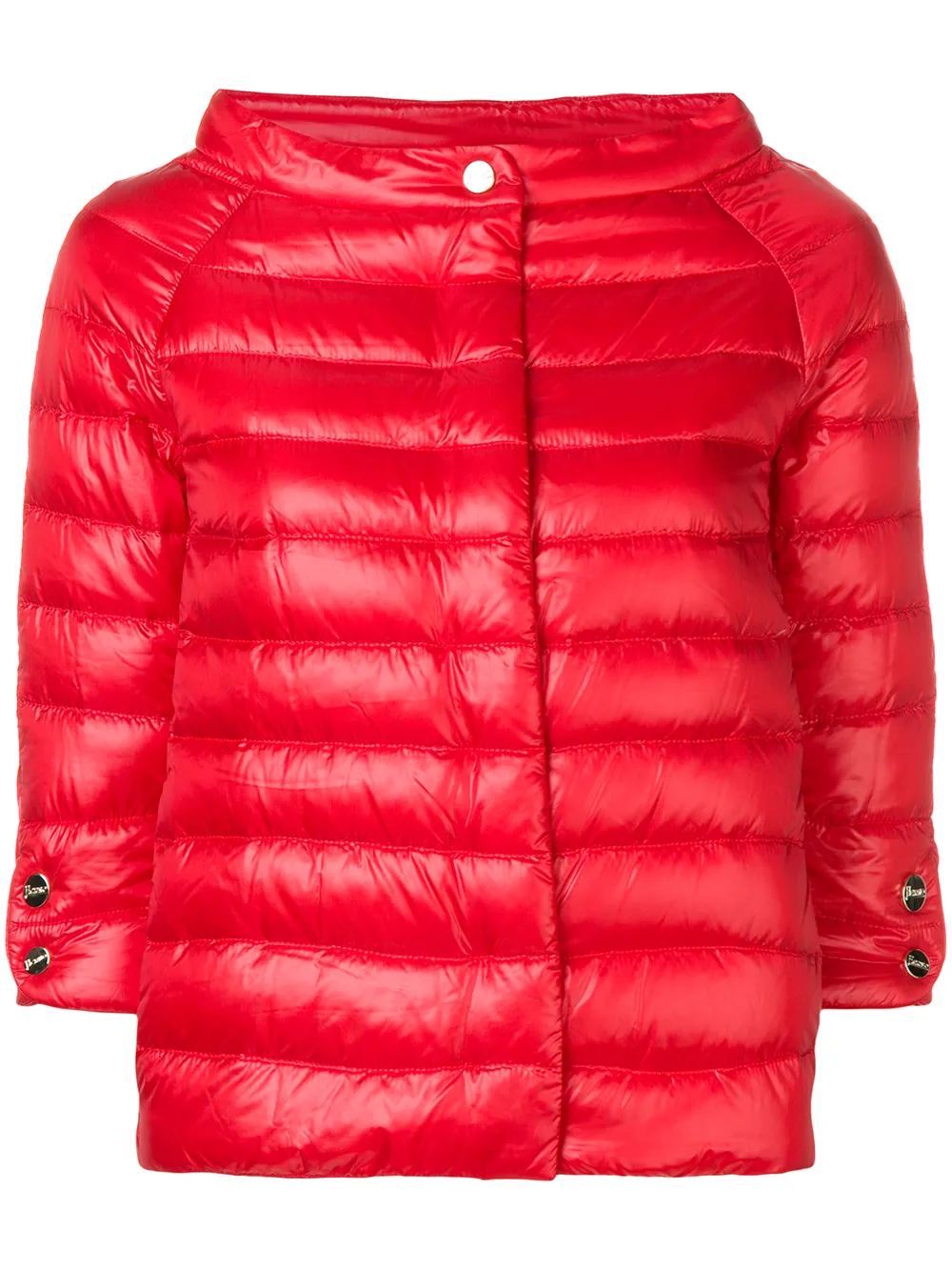 

Короткий пуховик Herno, красный