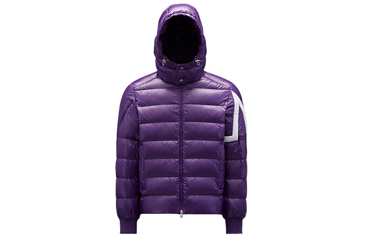 

Пуховик мужской фиолетовый Moncler