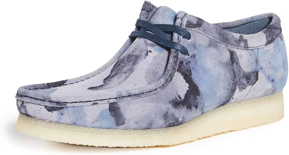 Чукка Clarks, синий камуфляж