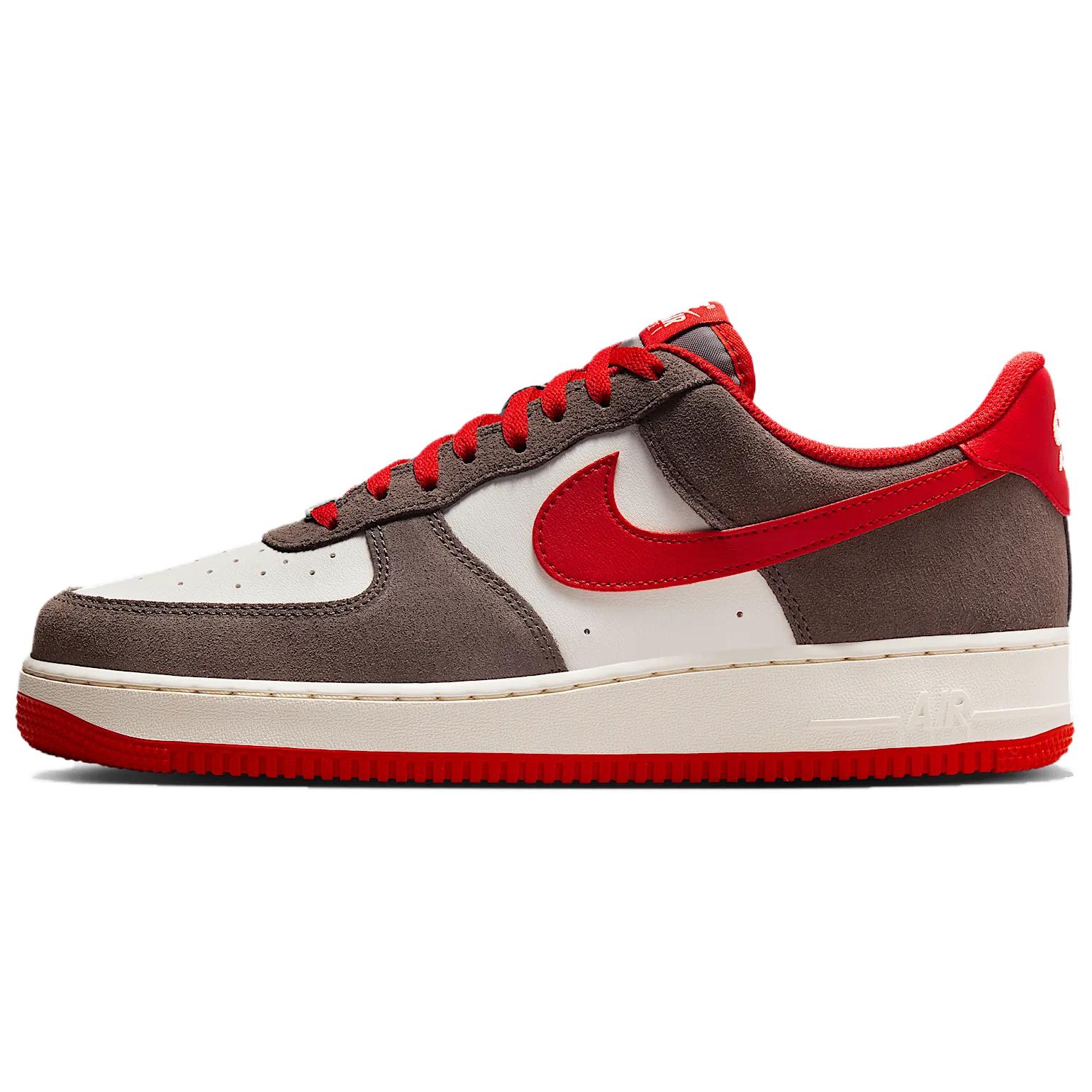 

Nike Кроссовки Air Force 1 Low '07 LV8 Cave Stone University Red