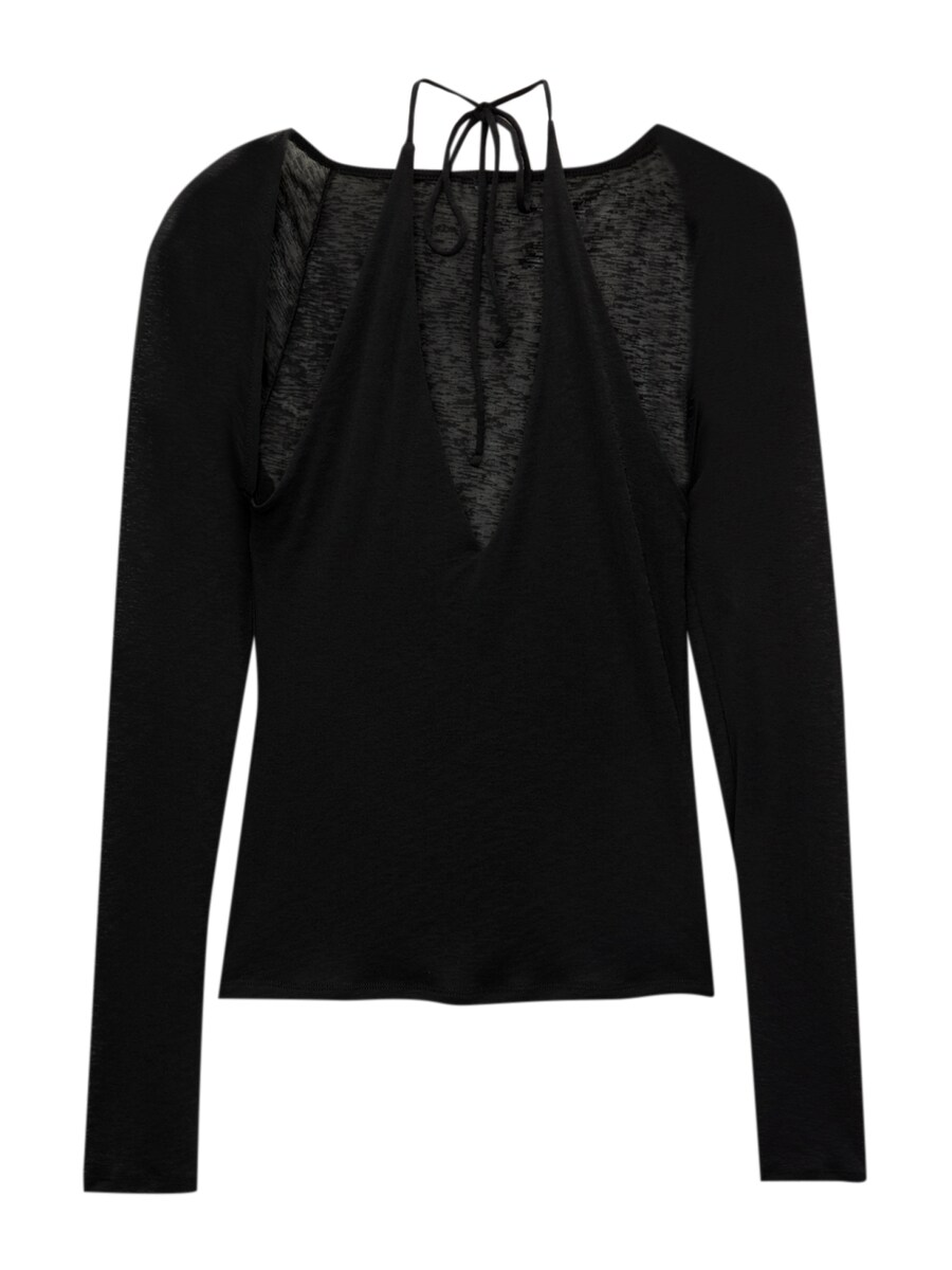 

Топ Pull&Bear, черный