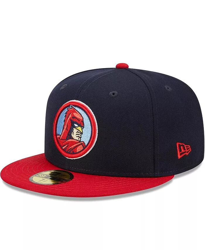 

Мужская темно-синяя, красная шапка Memphis Redbirds Marvel x Minor League 59FIFTY Fitted Hat New Era