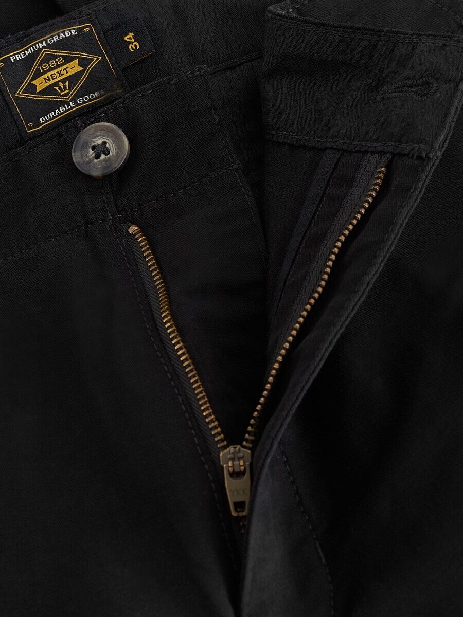 Брюки-карго Next Tapered Cargo Pants, черный — фото 3