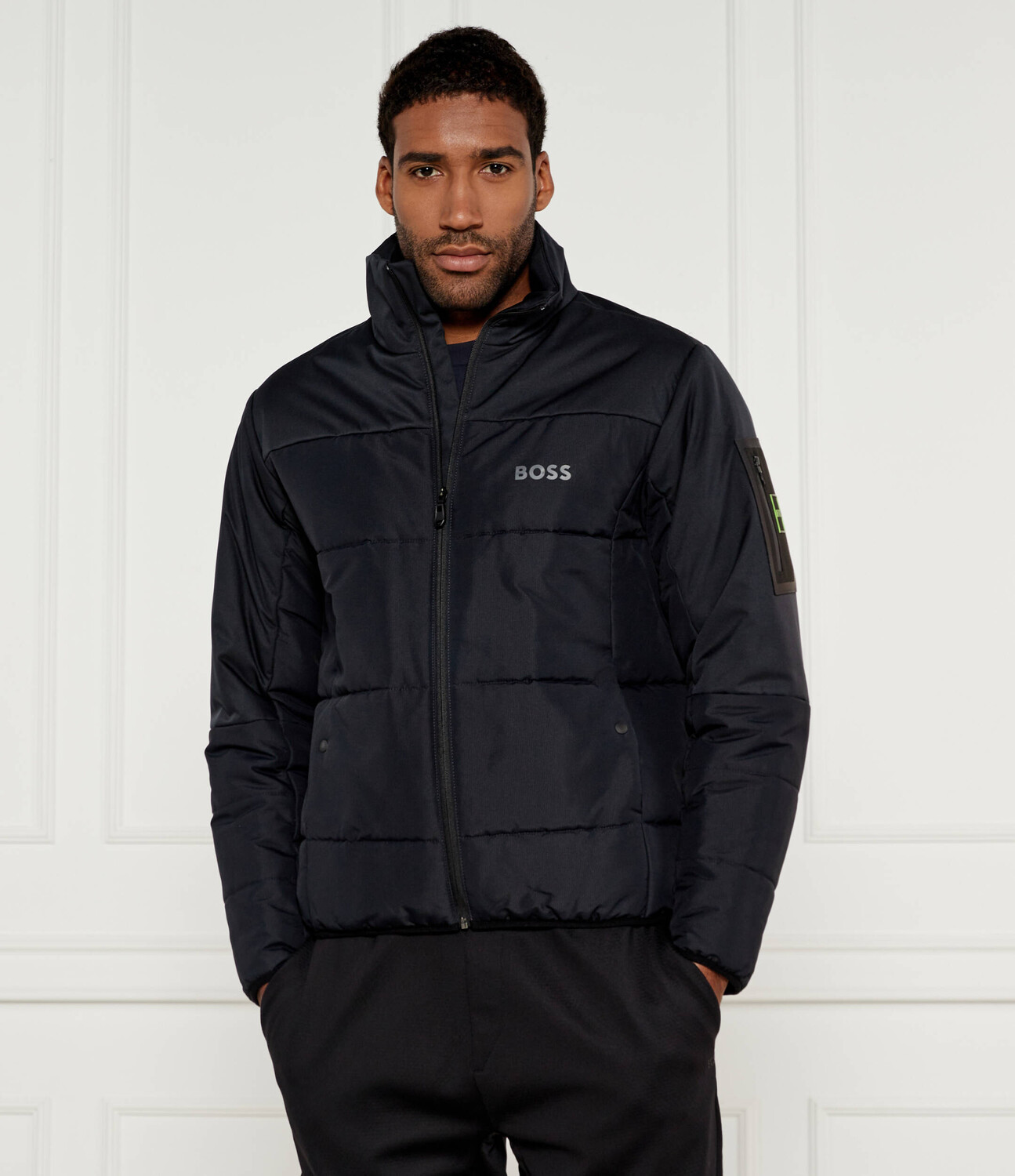 

Куртка BOSS GREEN J_Hamar 4 Regular Fit, темно-синий