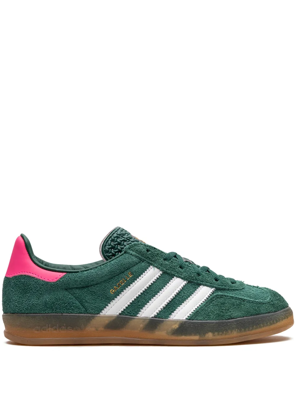 Кеды Gazelle Indoor Adidas, зеленый