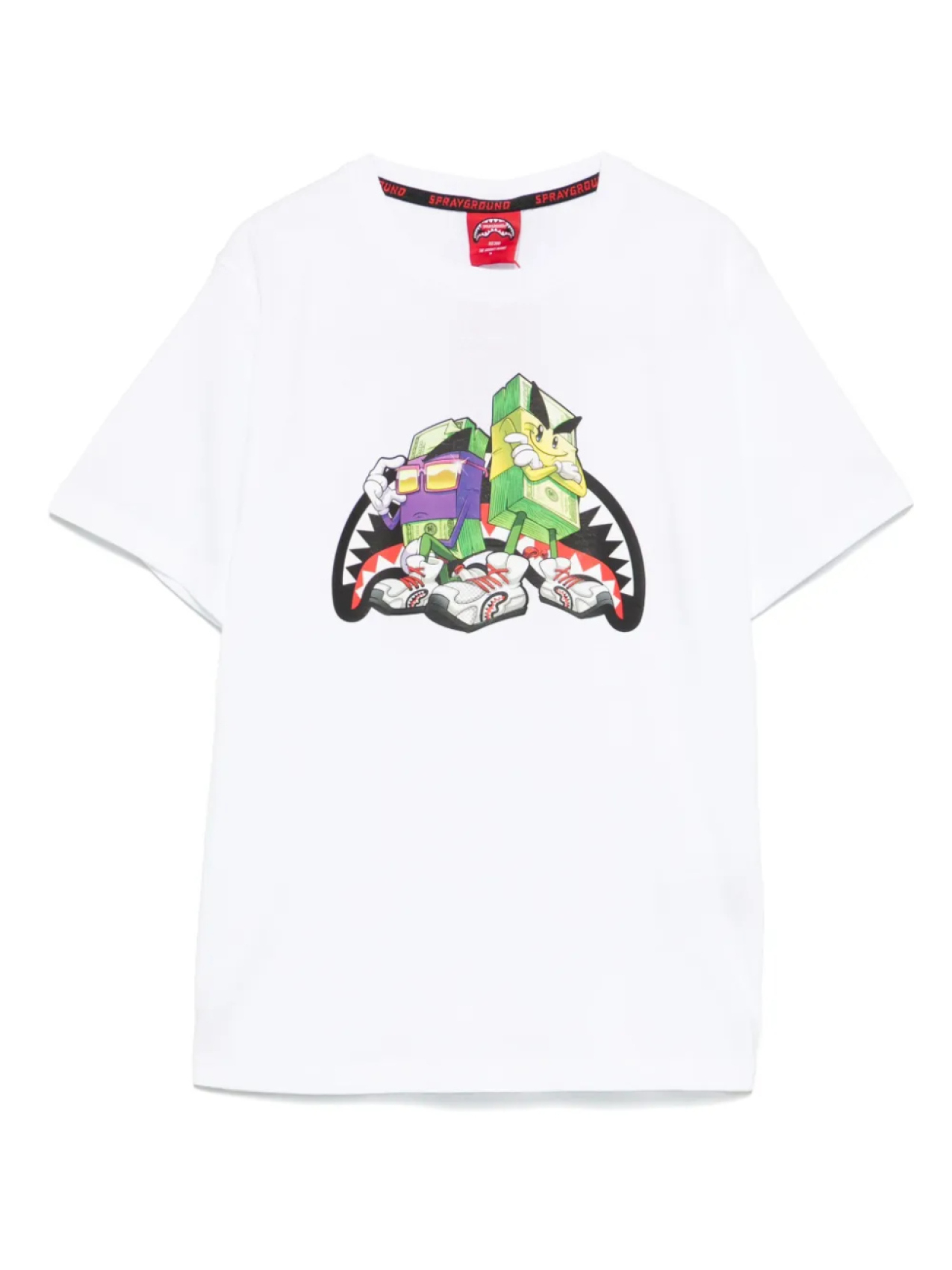 

Sprayground kid футболка Money Boys, белый