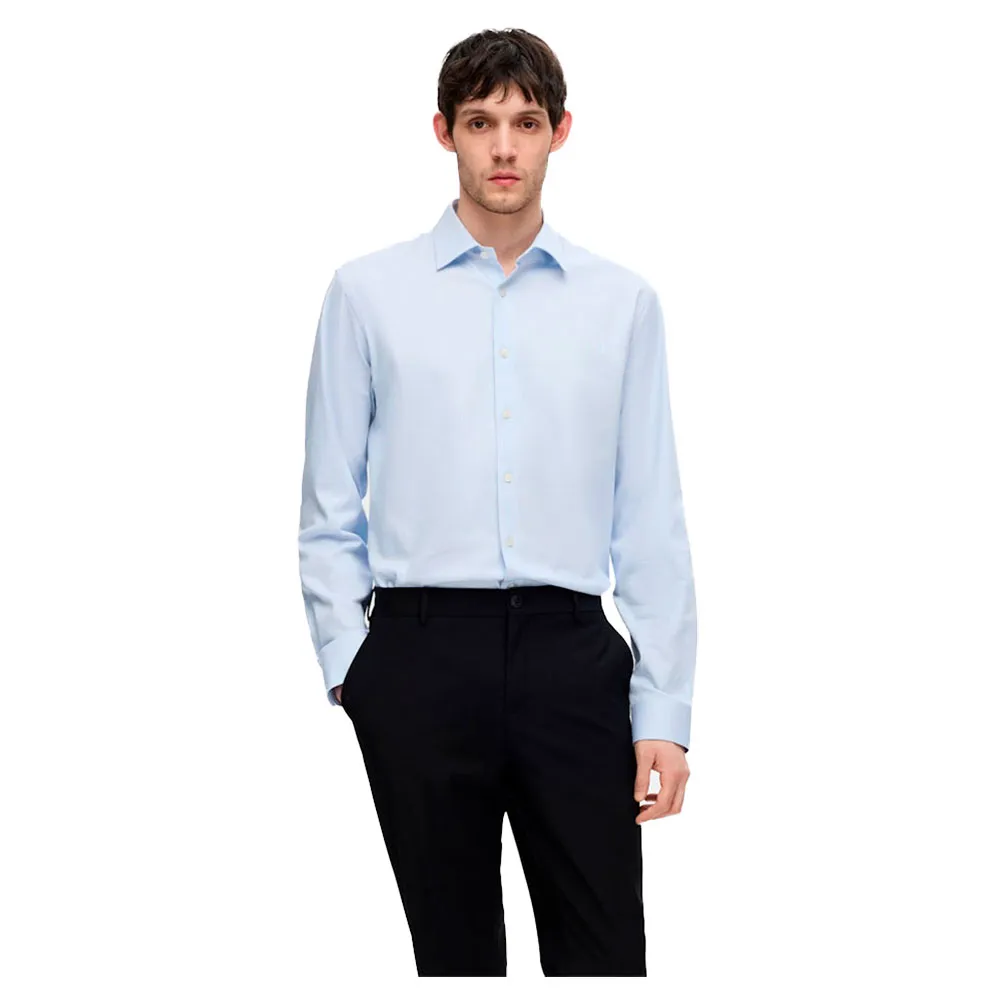 

Рубашка Selected Slim Performance, синий