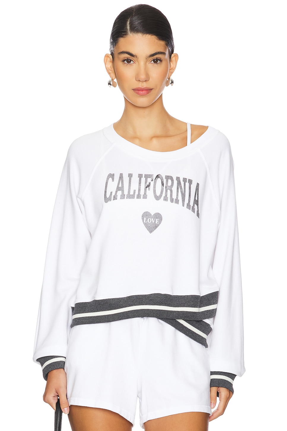 

Толстовка heart cali Sundry, белый