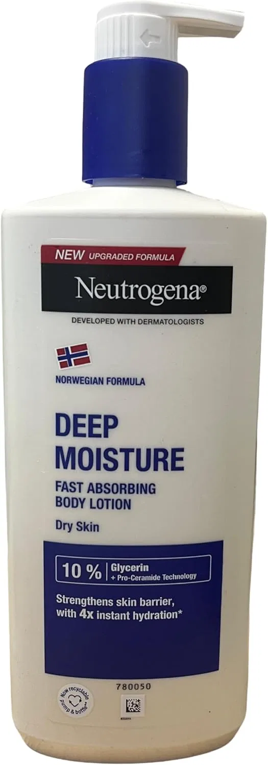 Лосьон для тела Neutrogena Norwegian Formula Deep Moisturiser для сухой кожи 400 мл — фото 2