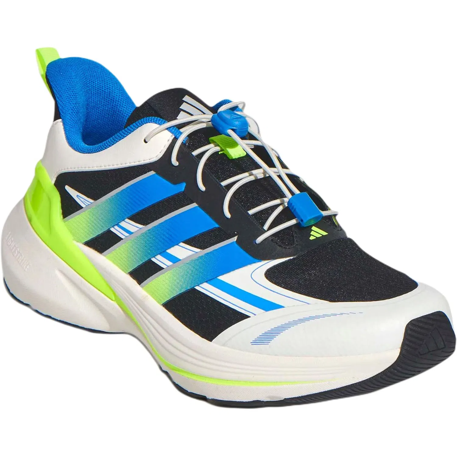 Кроссовки LIGHTDART Low top Running Shoes White Black детские Adidas — фото 4