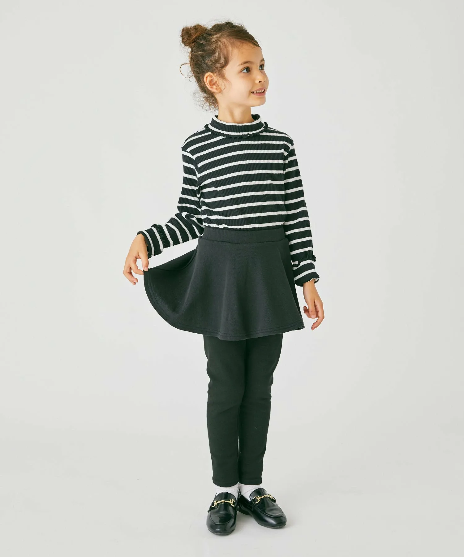 Водолазка в рубчик Ever Closet, Black border — фото 2
