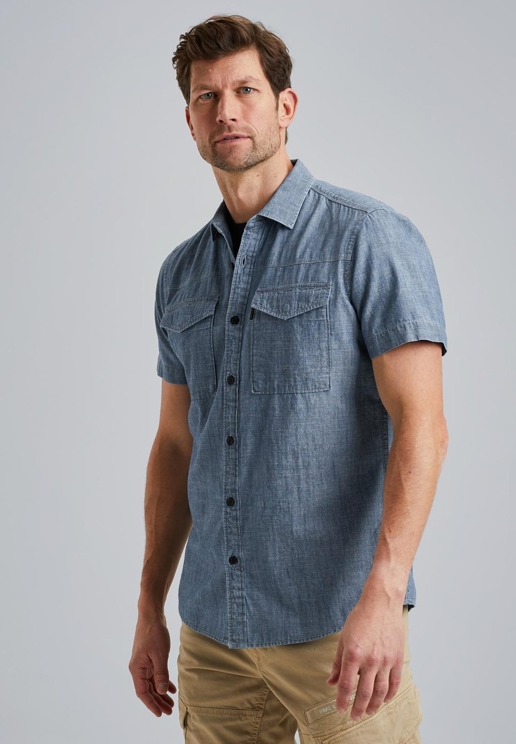 

Рубашка SHORT SLEEVES PME Legend, синий