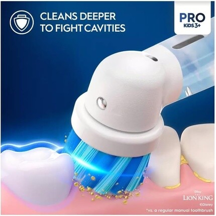 ORAL B Pro Kids электрическая зубная щетка Disney Король Лев Oral-B — фото 2