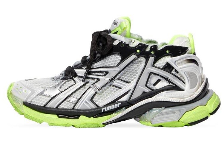 

Мужские кроссовки Balenciaga Runner, черный/желтый/серый