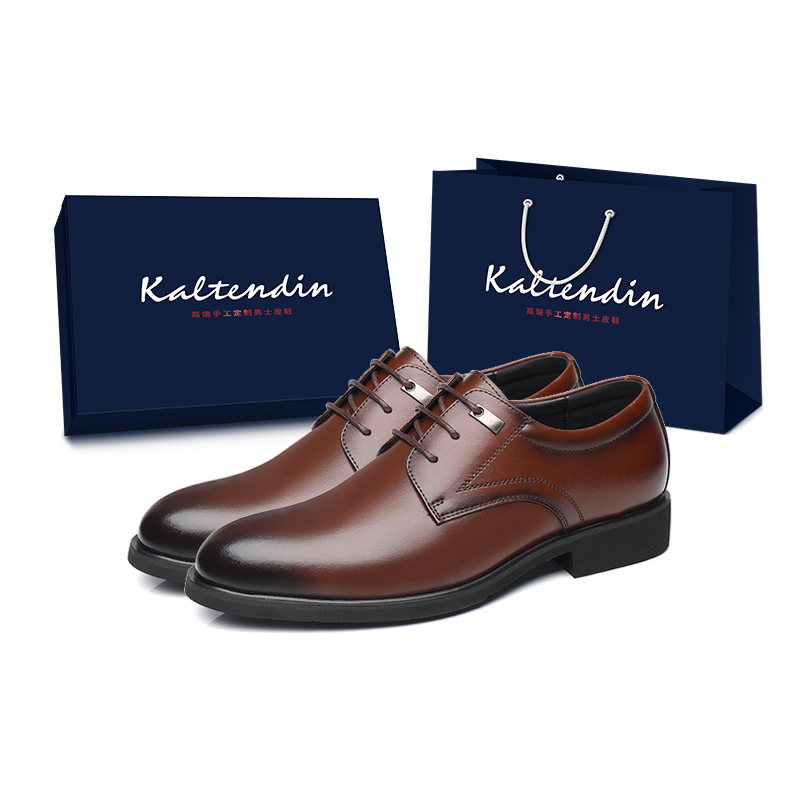 

Kaltendin Мужские туфли для костюма низкие черно-коричневые, цвет Brown