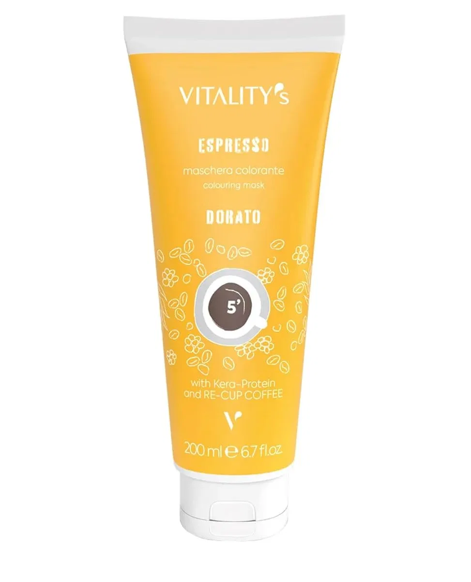 Бальзам для прямого окрашивания и ухода Vitalitys Espresso Gold 200 мл Vitality'S By Farmen