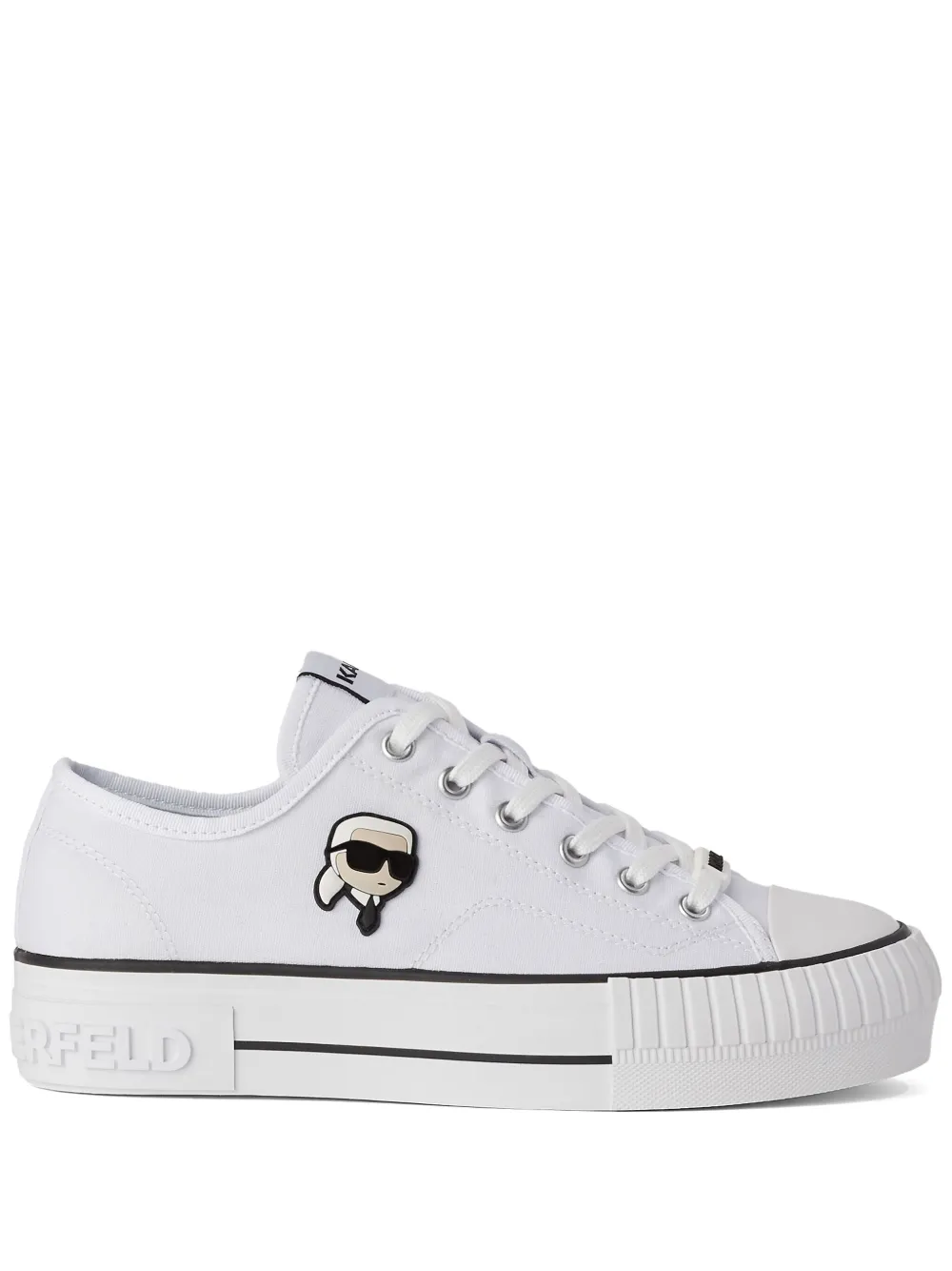 Кроссовки Ikon Kampus Max KARL LAGERFELD, белый
