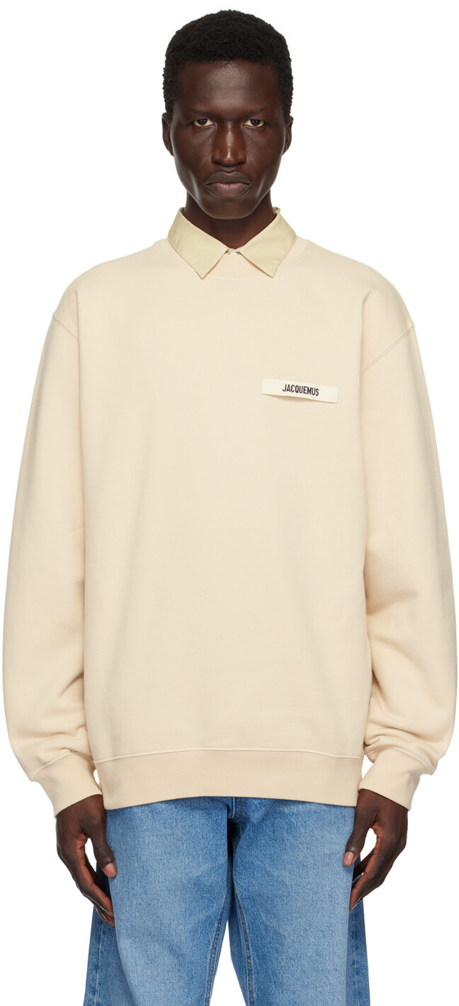 

Толстовка Les Classiques 'Le Gros Grain' Толстовка JACQUEMUS, бежевый