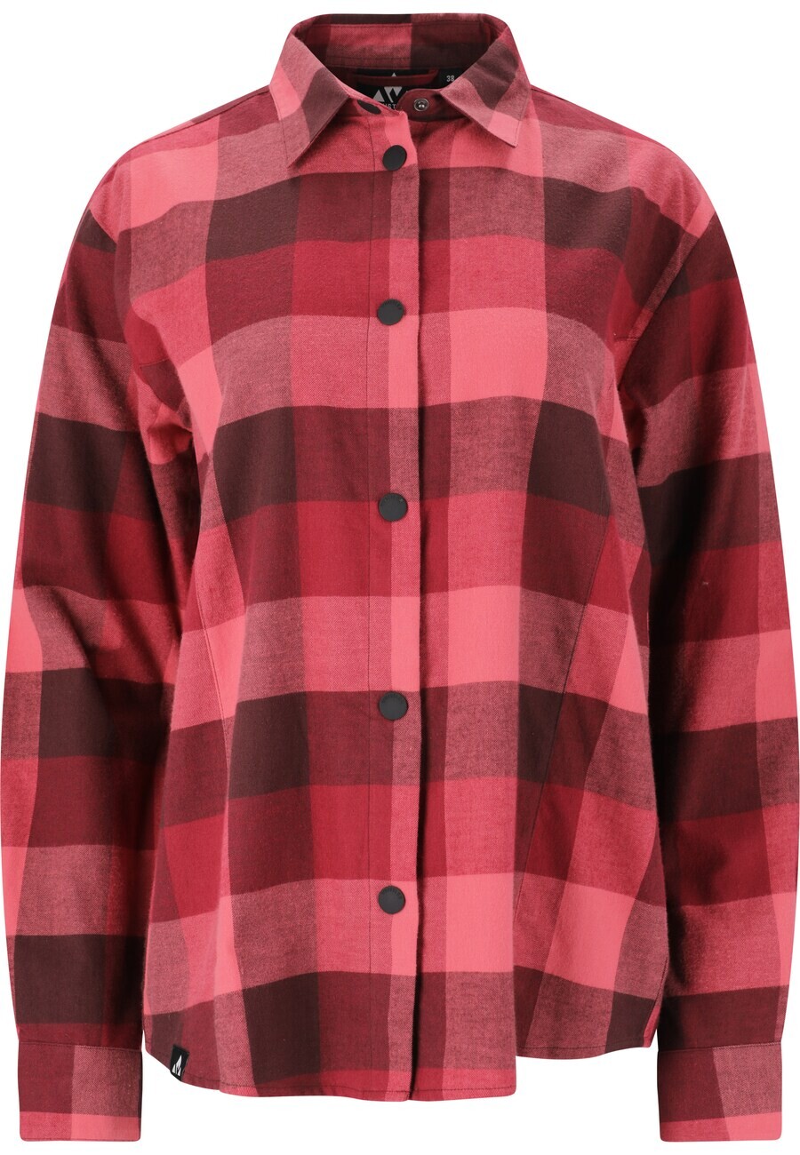 

Повседневная рубашка Whistler Regular fit Button Up Shirt Riglet, темно-красный