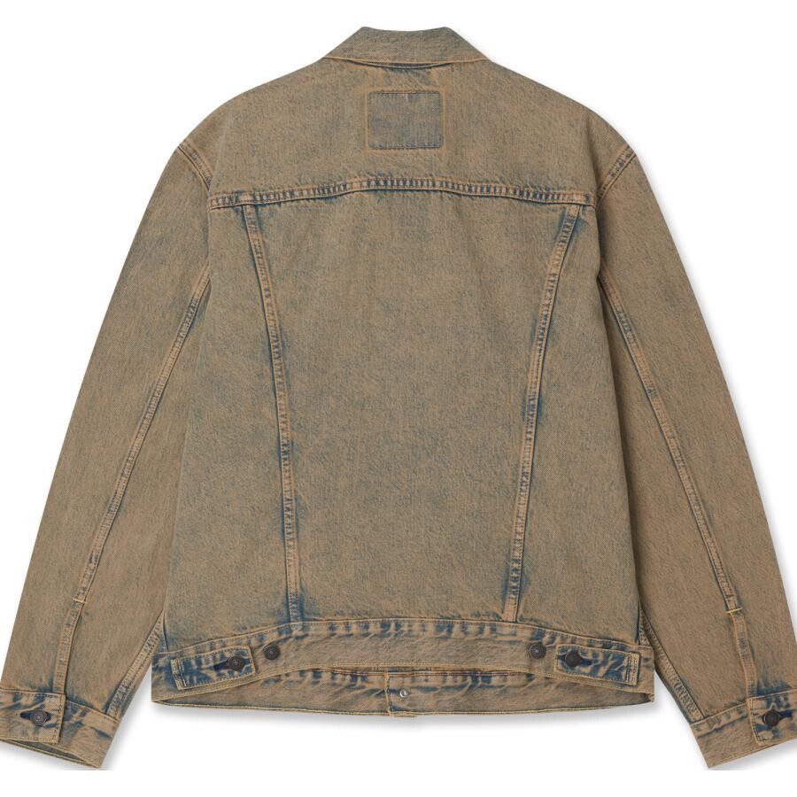 Джинсовая куртка мужская, цвет старого денима Levis, цвет Old denim color — фото 2