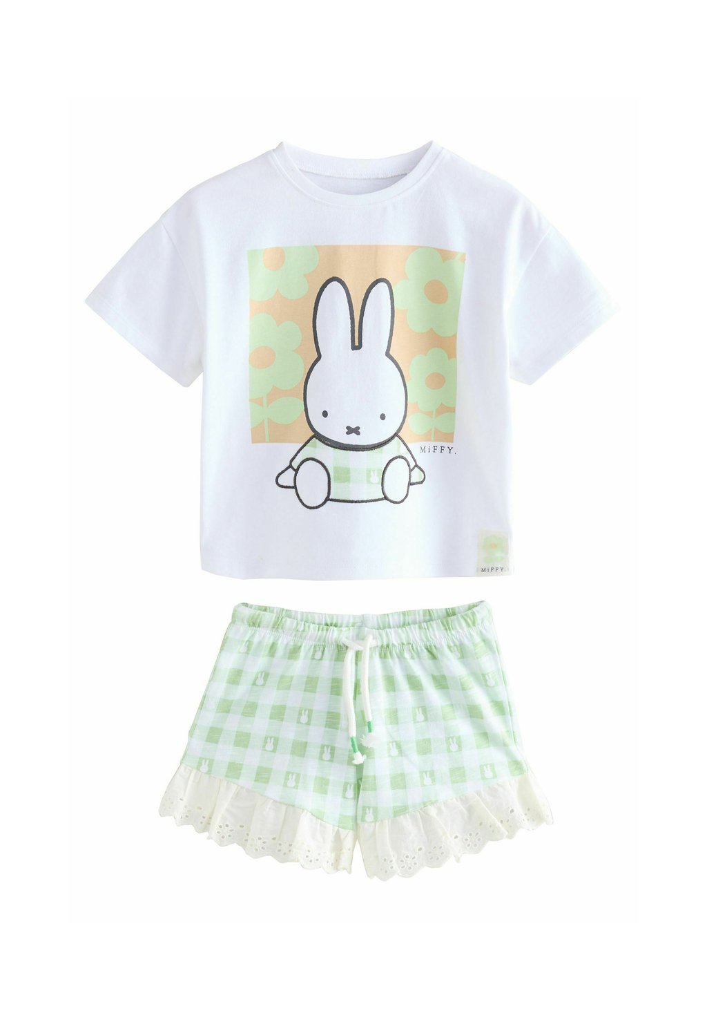 

Футболка с принтом REGULAR FIT SHORT SLEEVE SET Next, зеленый