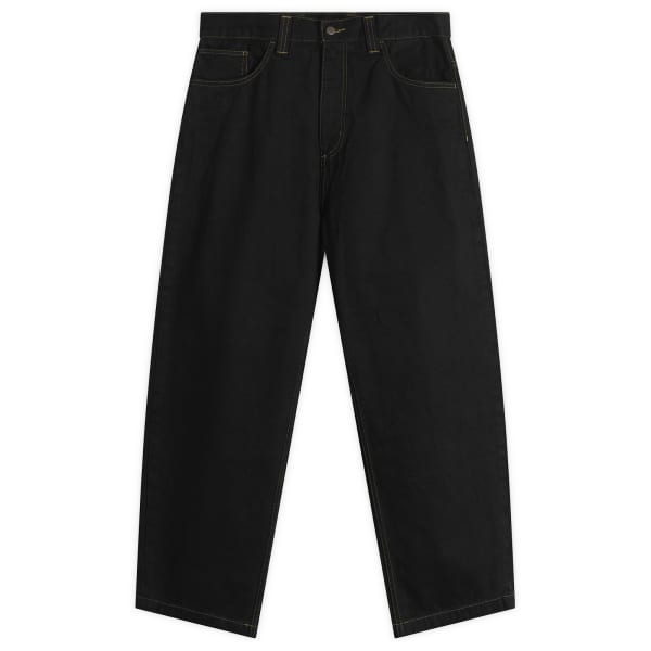 

Свободные прямые джинсы Brandon Carhartt Wip, Black Rinsed