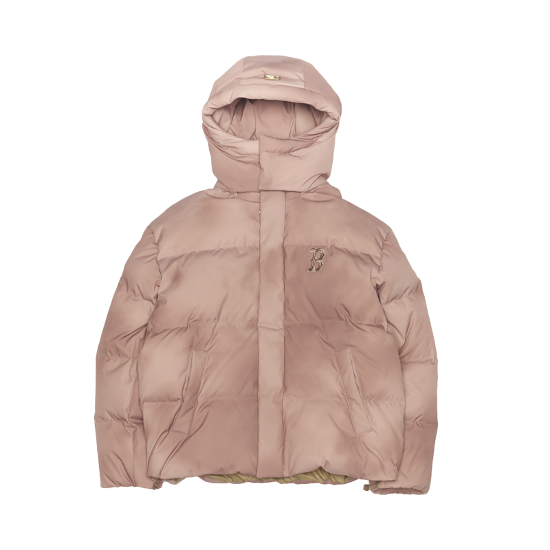 

MLB Бейсбольная куртка пуховик унисекс, Dark Beige Yellow