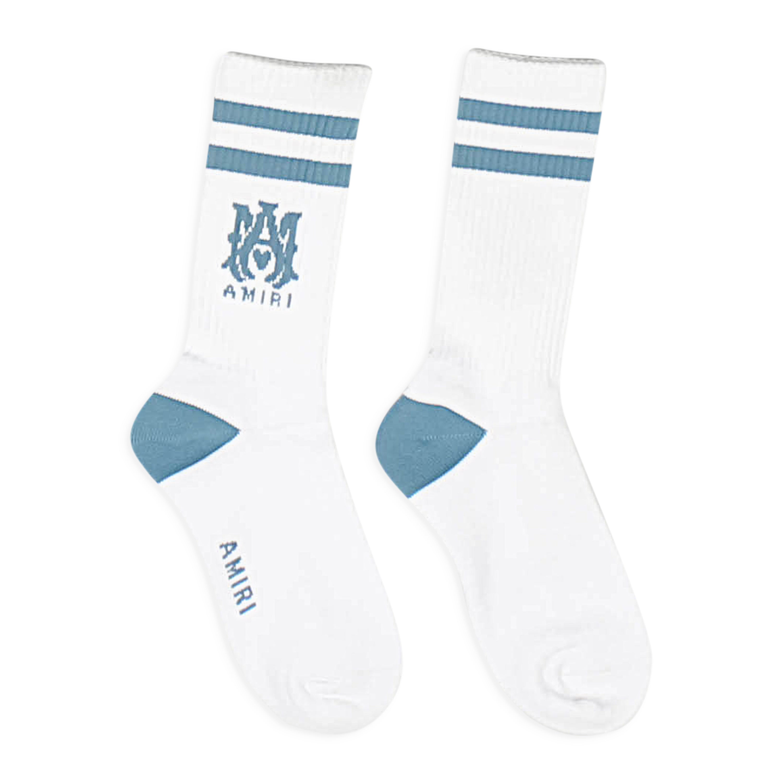 

MA STRIPED SOCKS Синие носки Amiri