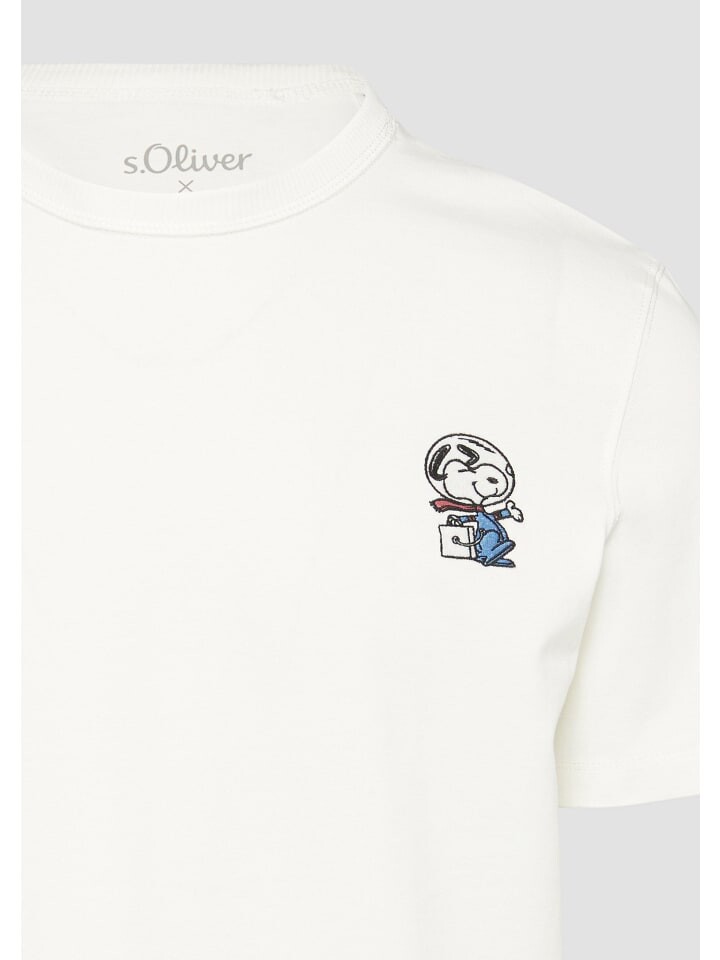 

Футболка s.Oliver T-Shirt kurzarm, белый