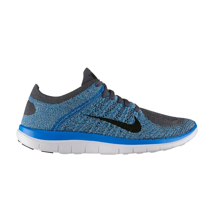 

Кроссовки Nike Free 4.0 Flyknit, синий, Синий;серый, Кроссовки Nike Free 4.0 Flyknit, синий