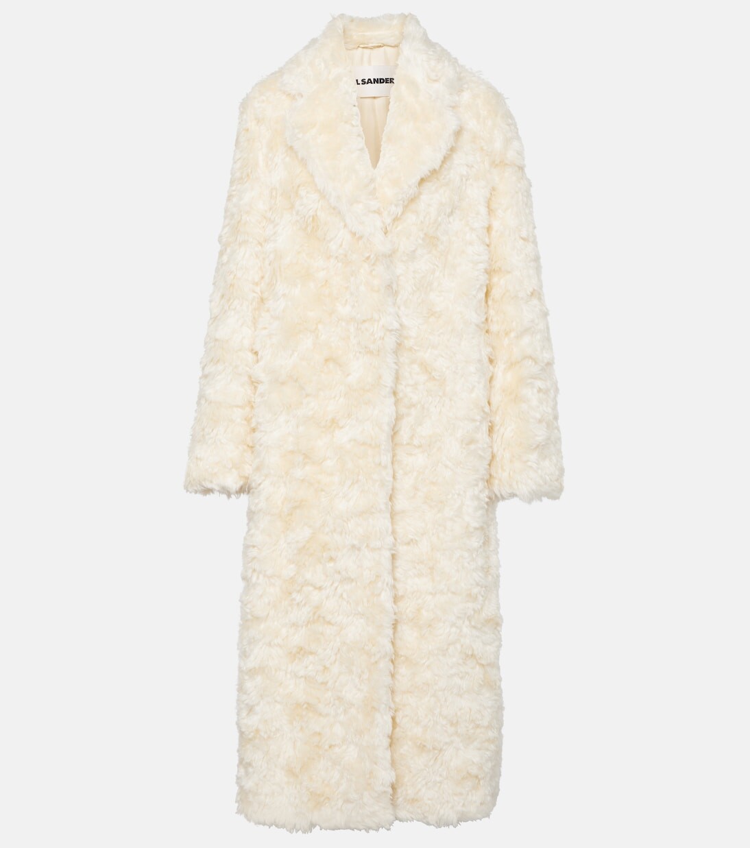 

Шуба из искусственного меха Jil Sander, бежевый