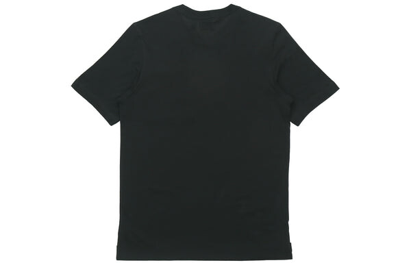Футболка originals casual printing pocket round neck short sleeve black Adidas, черный — фото 2
