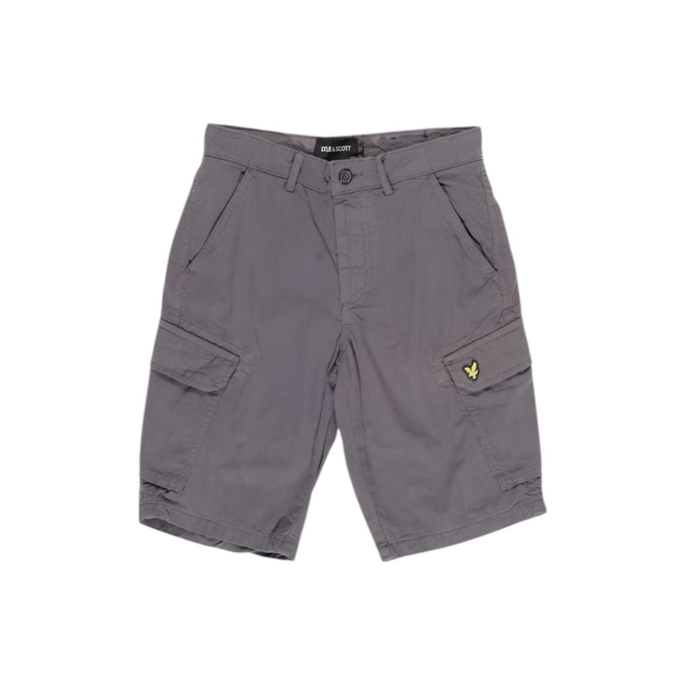 

Серый хлопковые короткие шорты Lyle & Scott