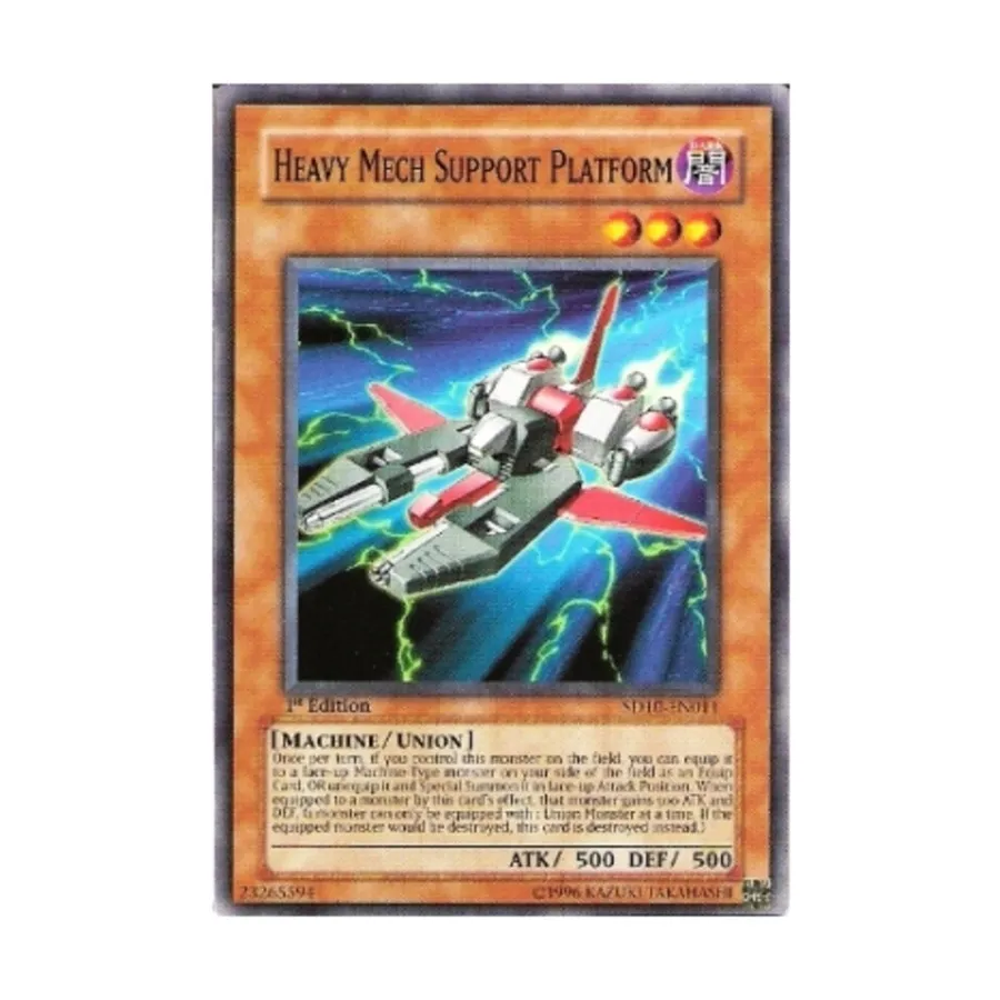

CCG Платформа поддержки тяжелых мехов (обычная), Yu-Gi-Oh - Structure Deck - Machine Revolt - Singles