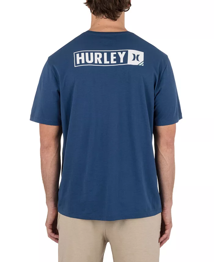 

Мужская футболка с коротким рукавом Corner Hurley, синий
