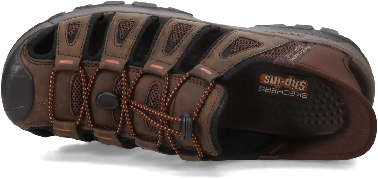 Мужские сандалии Skechers USA Tresmen - Norvick закрытые слипоны Fisherman — фото 4