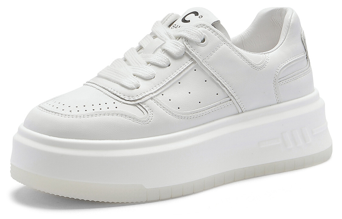 

Кроссовки CВ°BANNER Skateboard Shoes Women's Low-Top White, белый