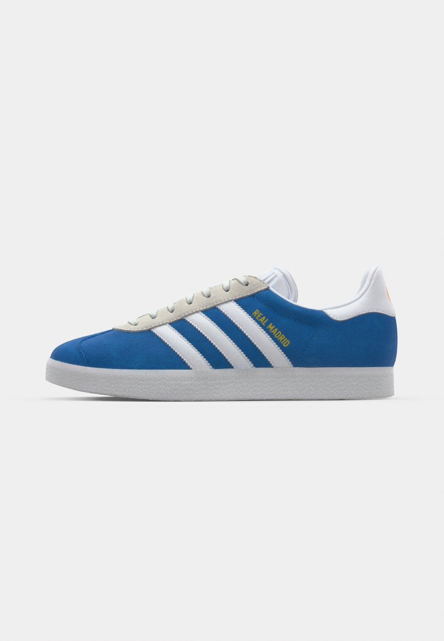 Кроссовки Adidas Originals ADIDAS GAZELLE SHOES, Real Madrid/Bluebird/Footwear White/Crew Yellow/Blue — фото 2