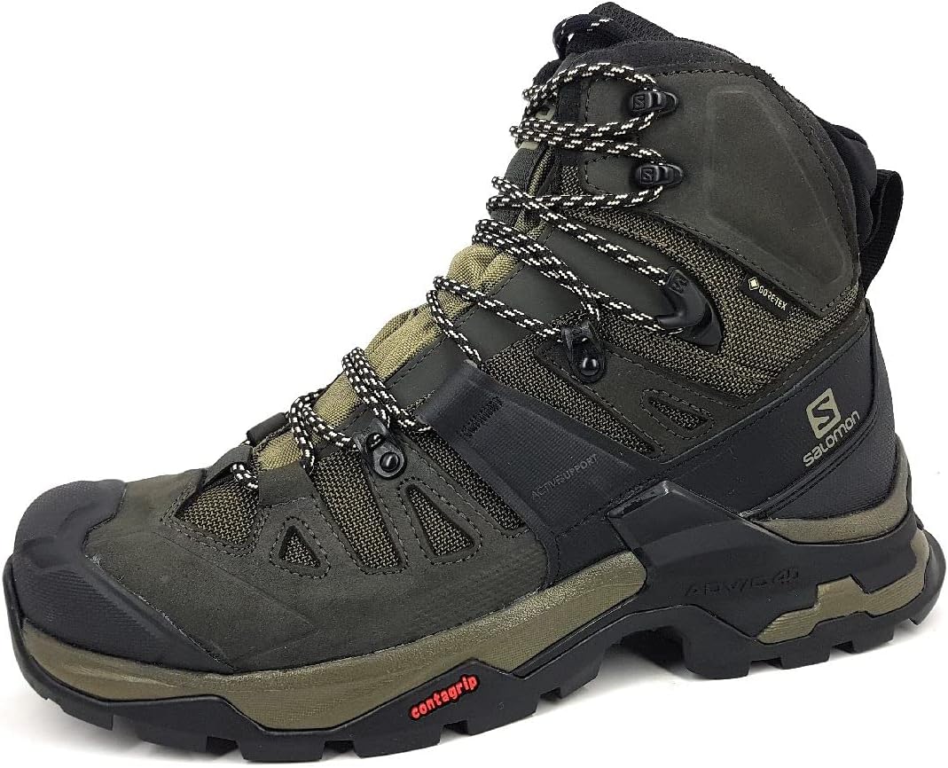 

Мужские походные ботинки Salomon Quest 4 Gore-Tex для мужчин, оливковый