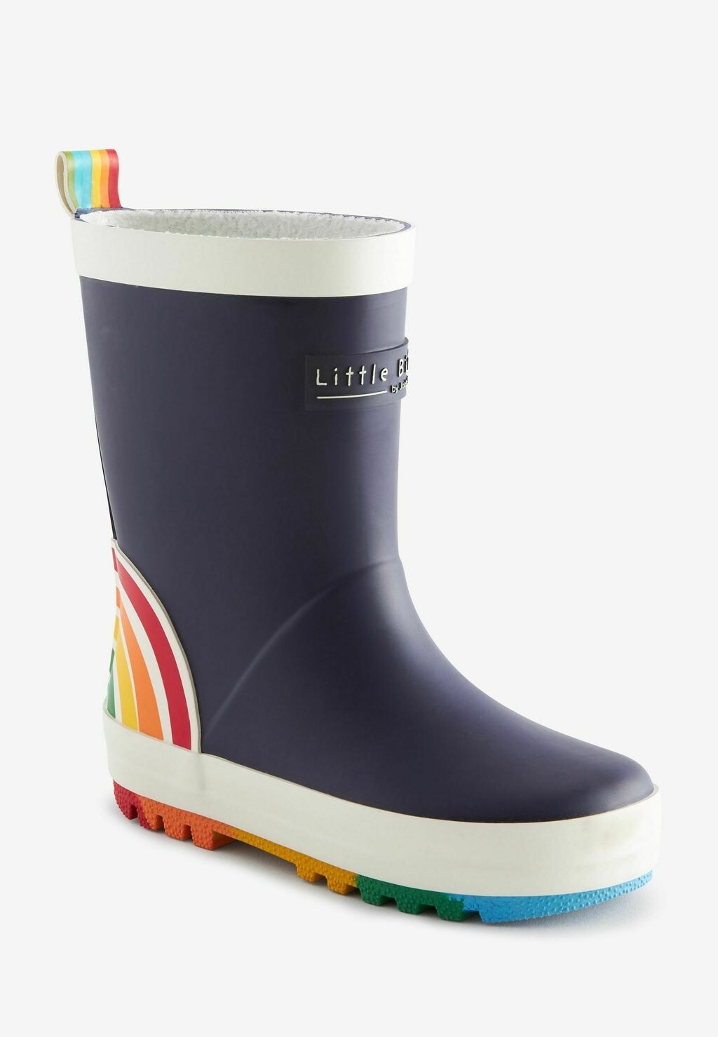 Резиновые сапоги Little Bird By Jools Oliver Rainbow Welly Boots Little Bird, цвет navy — фото 2