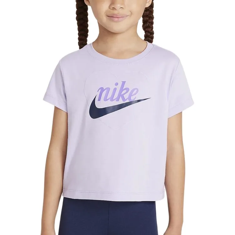 Nike Футболка с гортензией фиолетовая для детей 3-7 лет — фото 3