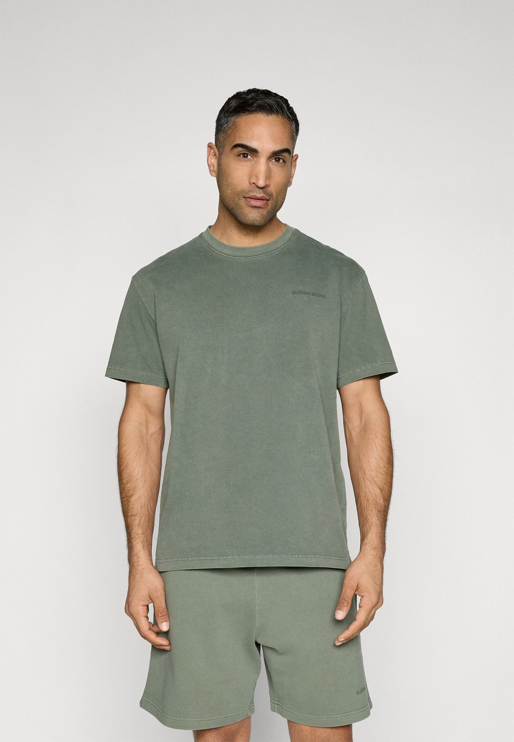 

Футболка с принтом OVERSIZED WASHED Björn Borg, хаки