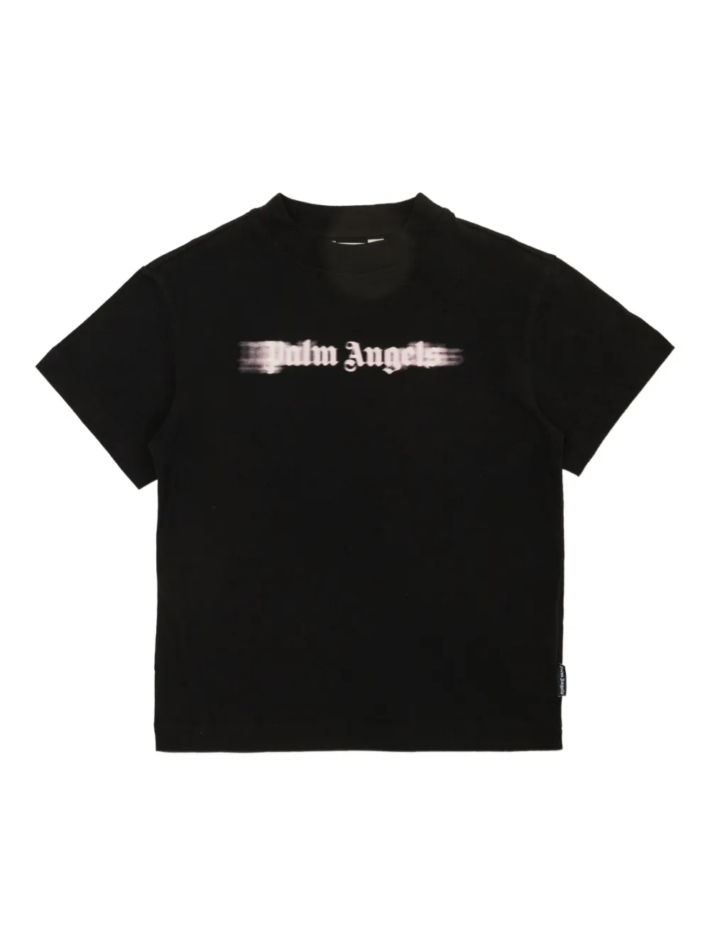 

Футболка с логотипом Palm Angels Kids, черный