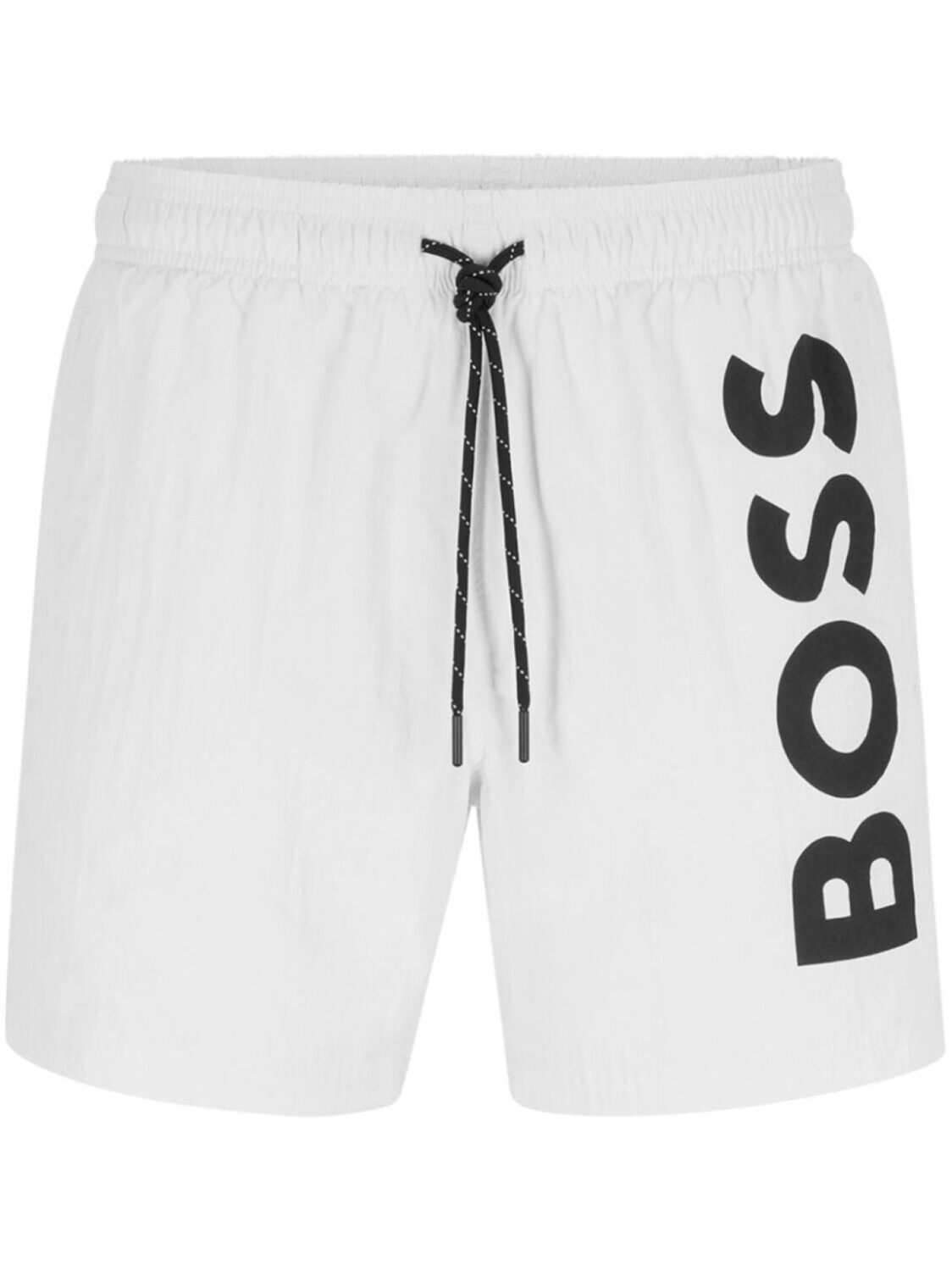 

BOSS плавки-шорты с логотипом, белый