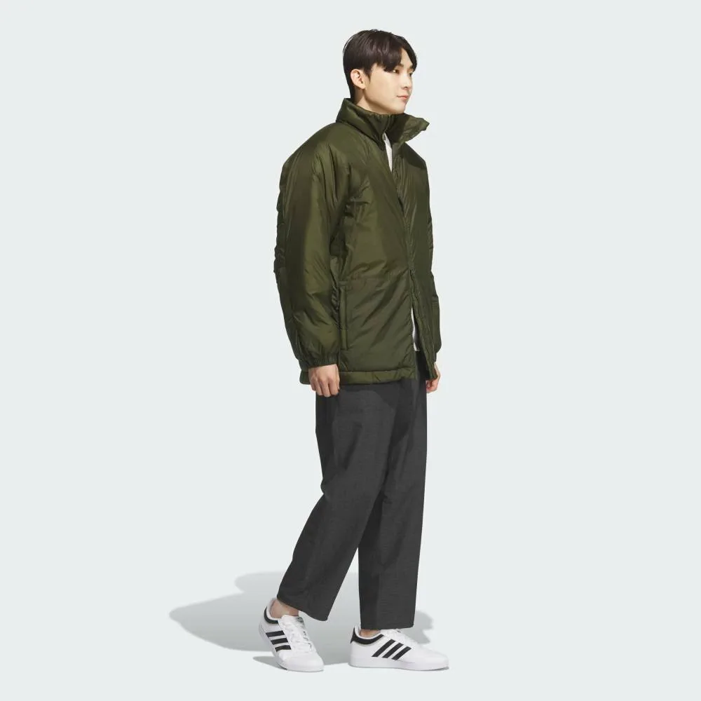 Утепленная куртка Adidas City Escape Oversized Fit из рипстопа, цвет Green — фото 3