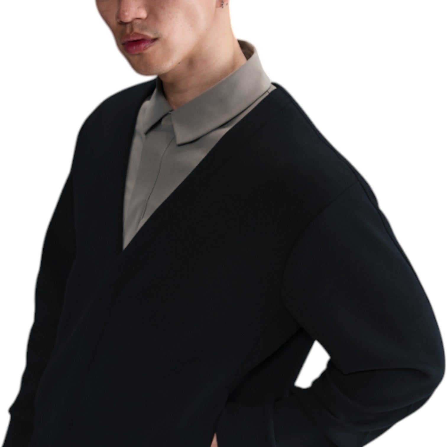 Свитер Nike 24.7 Impossibly Soft Sweater 'Black' — фото 2