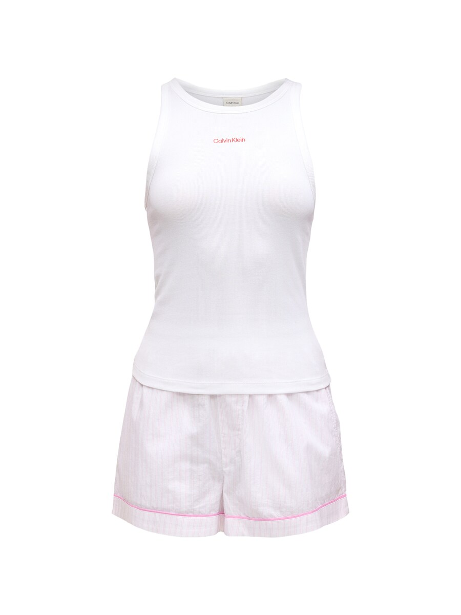 

Короткий пижамный комплект Calvin Klein, белый