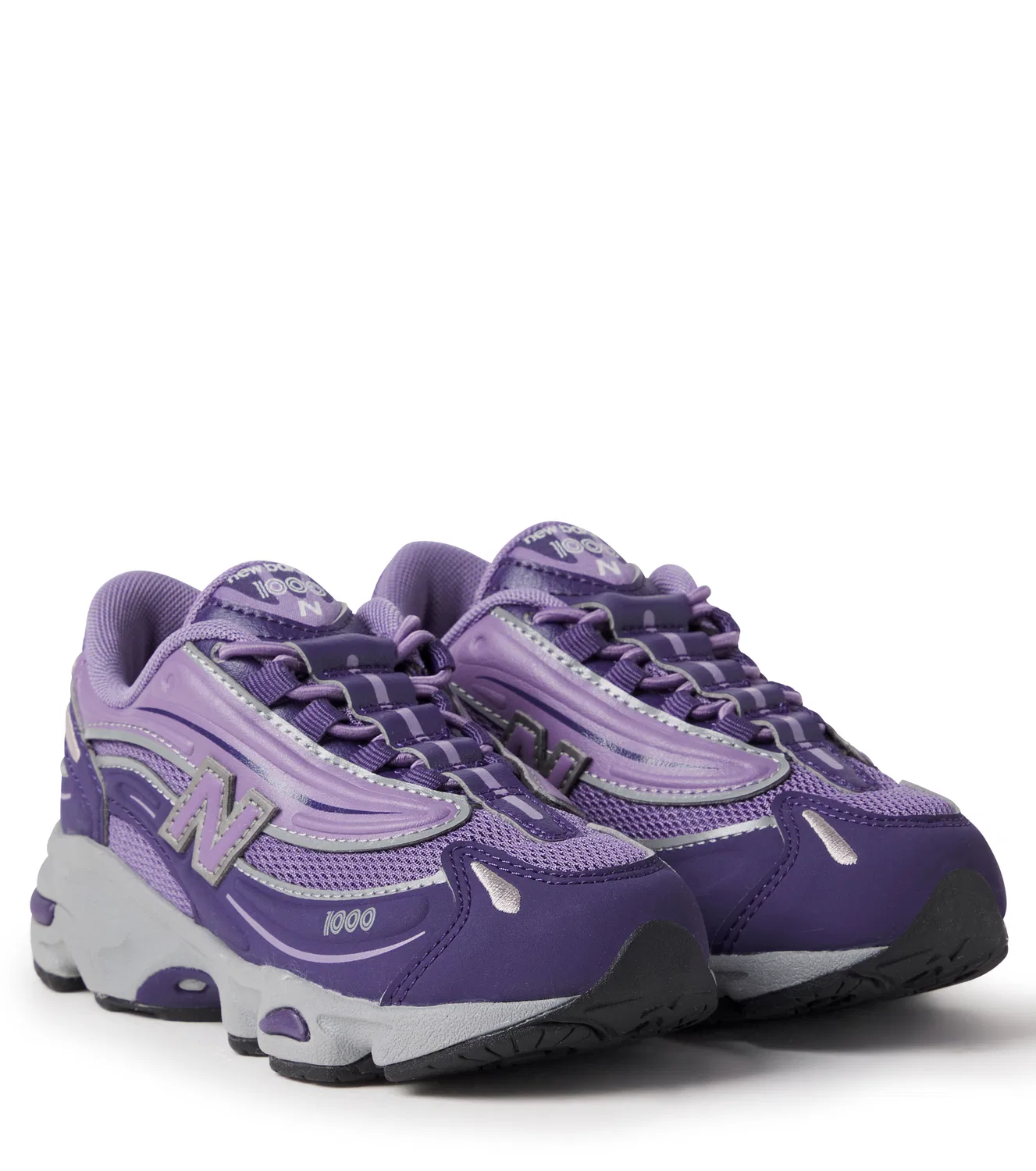 1000 кроссовок на эластичных шнурках New Balance Kids, фиолетовый