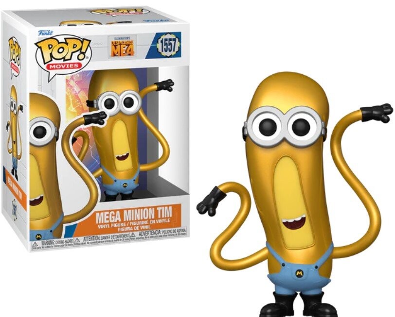 

Funko POP! Гадкий я 4 фильмы 1557 Супер Тим Миньоны фигурка