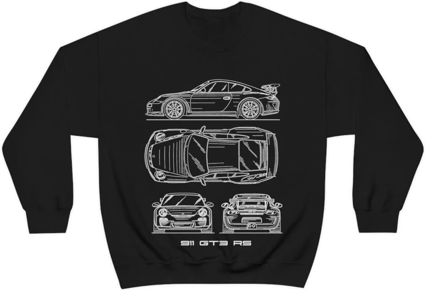 Толстовка мужская 911 GT3 RS Racing Sports Car — фото 4